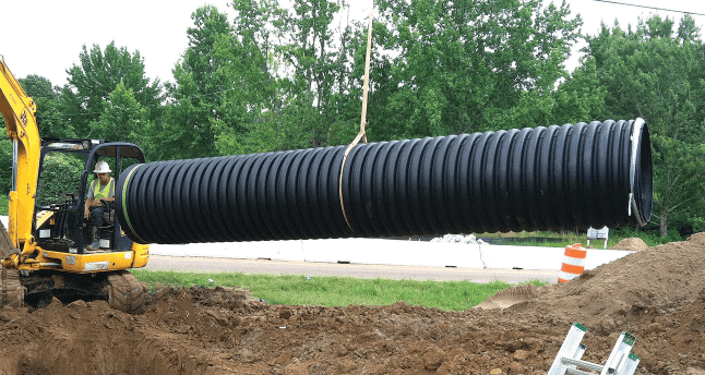 Culvert Plastic N-12 8"x20'