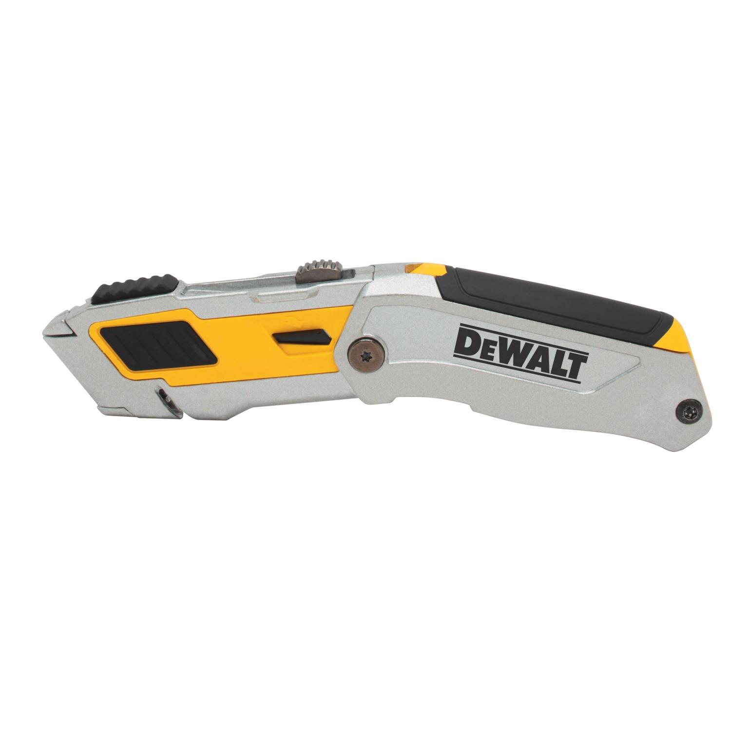 DeWalt Folding Utility Knife Gray 1 pk