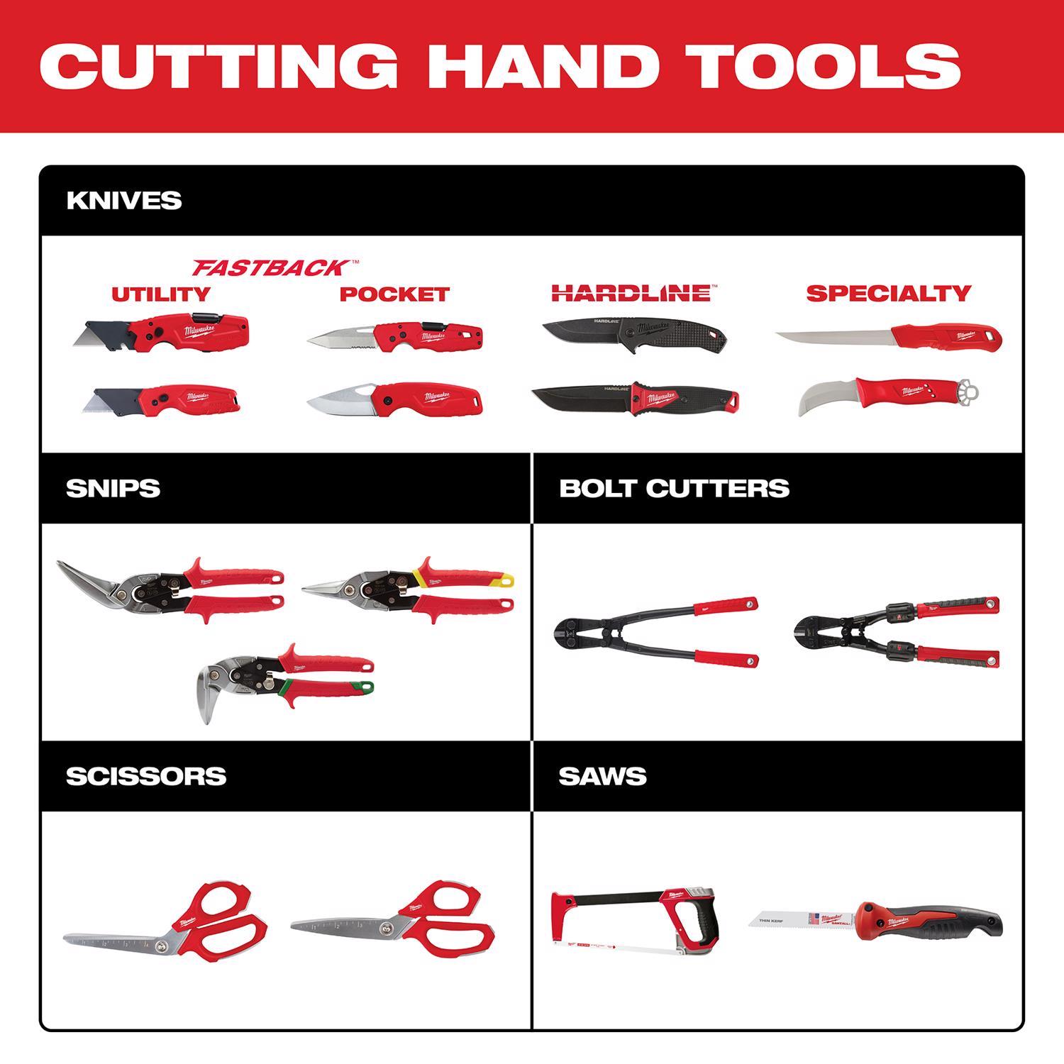 Milwaukee 12 in. Bi-Metal Hacksaw Red 1 pc