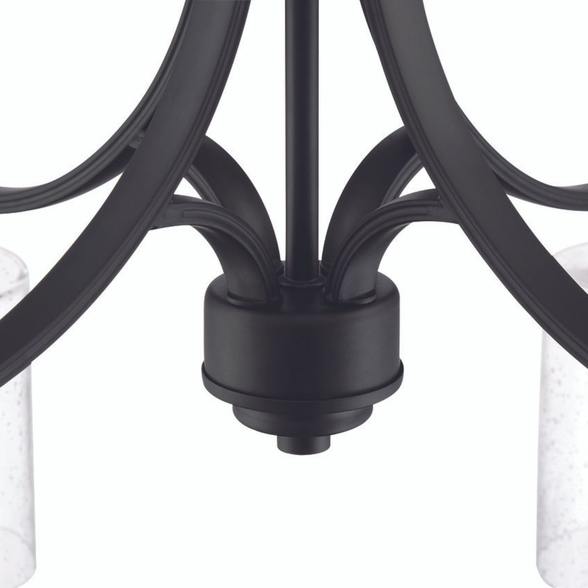 Craftmade Bolden 4 Light Chandelier in Flat Black