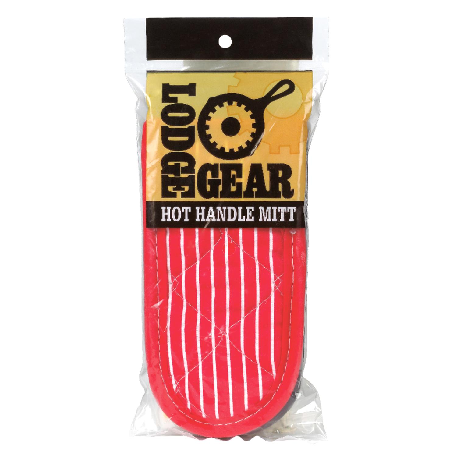 Lodge Red/Black Felt Pocket Oven Mitt