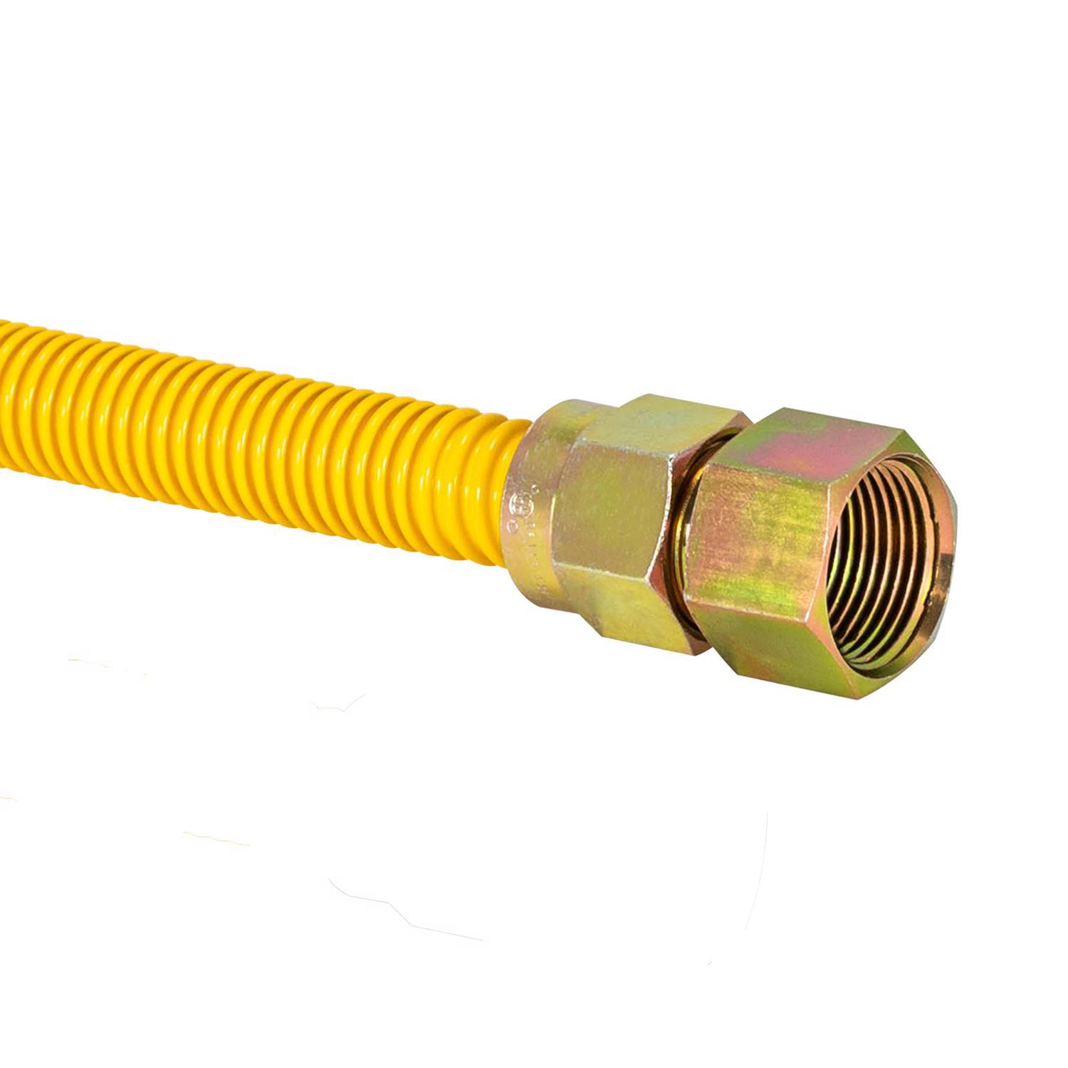 Eastman 1/2 in. FIP in. X 5/8 in. D FIP 60 in. Stainless Steel Gas Connector