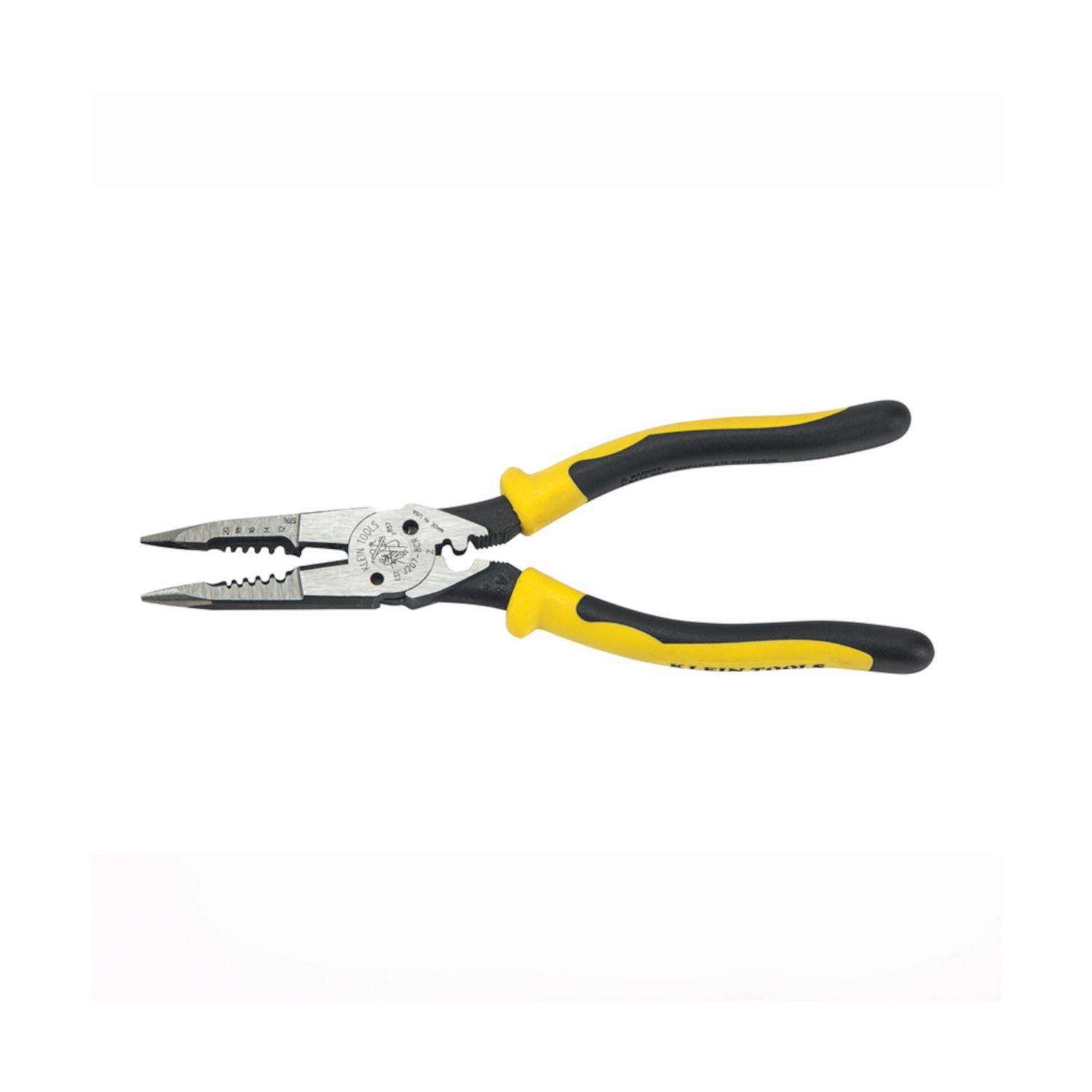 Klein Tools 8.48 in. Steel All-Purpose Crimping Pliers