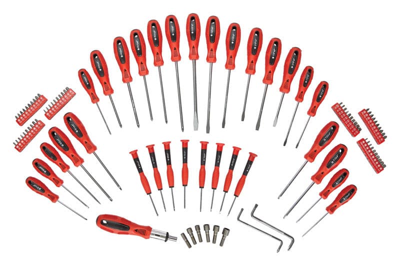Ace Ratcheting Screwdriver and Bit Set 100 pc