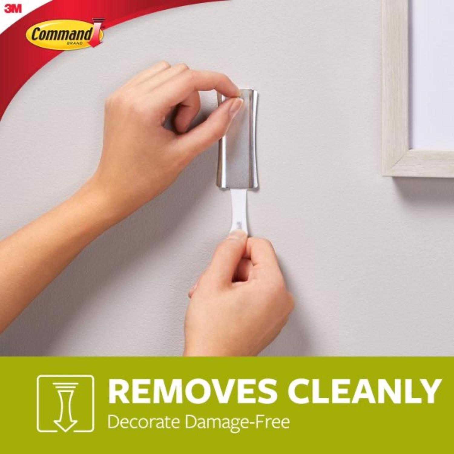 3M Command Plastic Coated White Small Picture Hanger 5 lb 3 pk