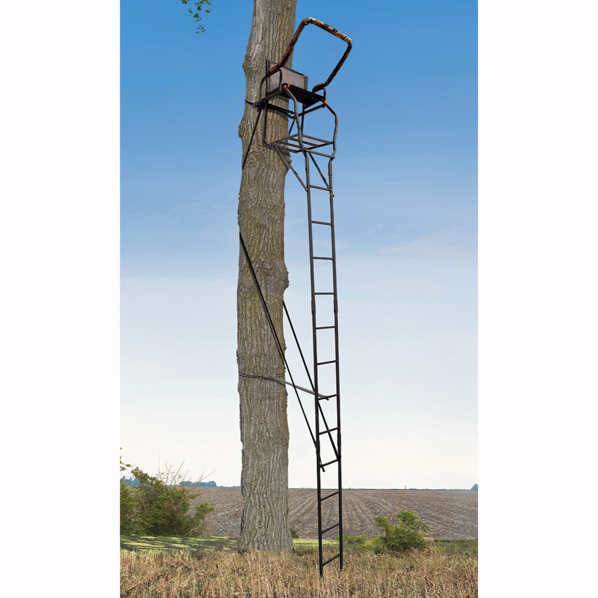 Stand Ladder 17.5in. 1-Man XL Striker Big Game