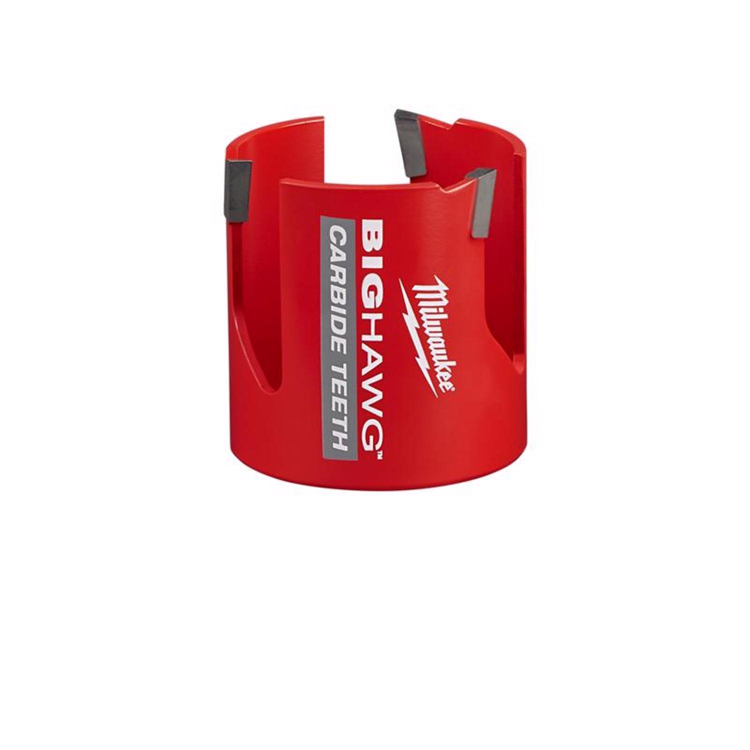 Milwaukee Big Hawg 2-9/16 in. Carbide Tipped 2-7/16 in. L Hole Saw