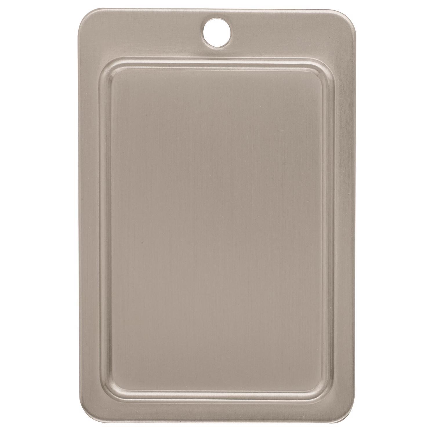Amerock Cyprus Contemporary Arch Cabinet Pull 3 in. Satin Nickel Silver 1 pk