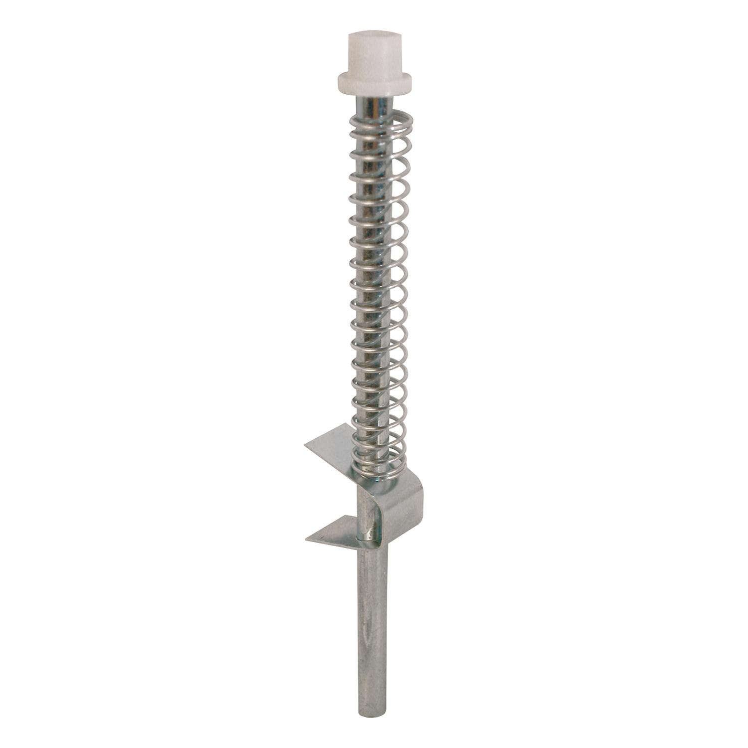 Prime-Line Zinc-Plated Silver Steel Bi-Fold Door Guide Rod 1 pk