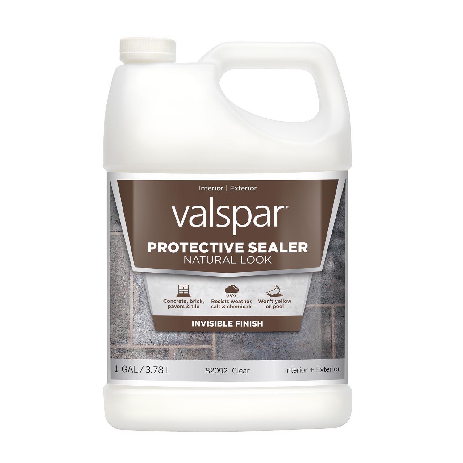 Valspar Natural Look Protective Sealer Clear Silicone Natural Sealer 1 gal