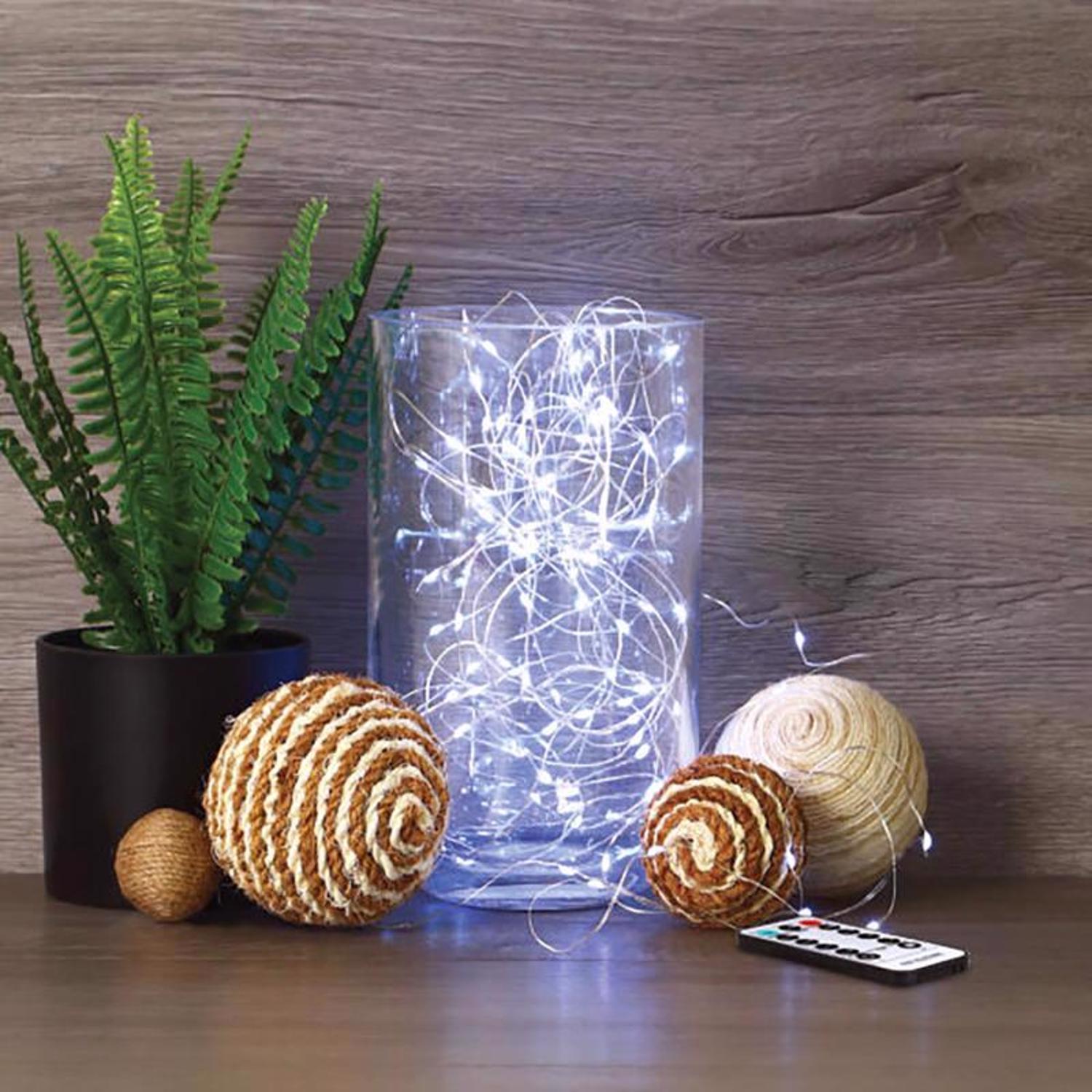 Feit LED Fairy String Lights Cool White 30 ft. 100 lights