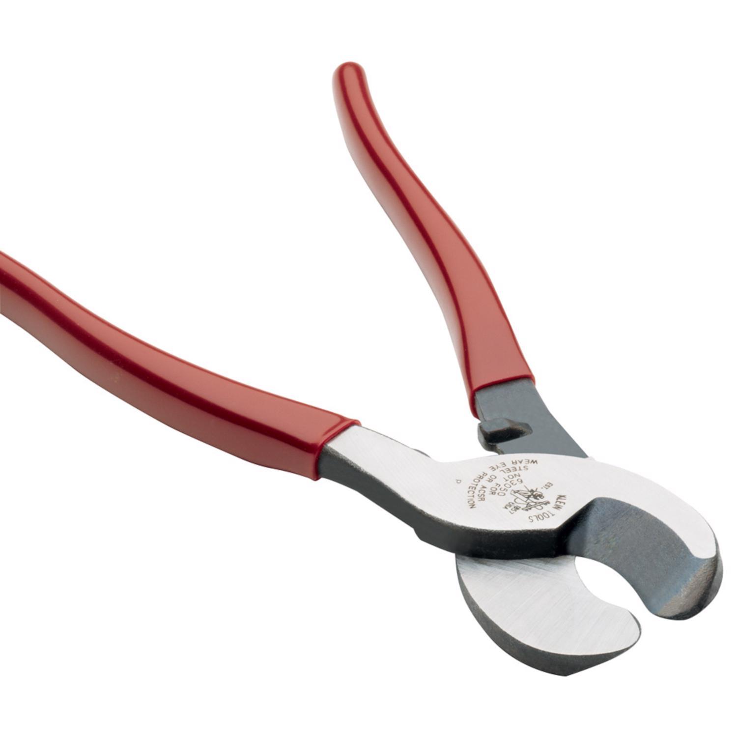 Klein Tools 9.39 in. in. L Red Cable Cutter