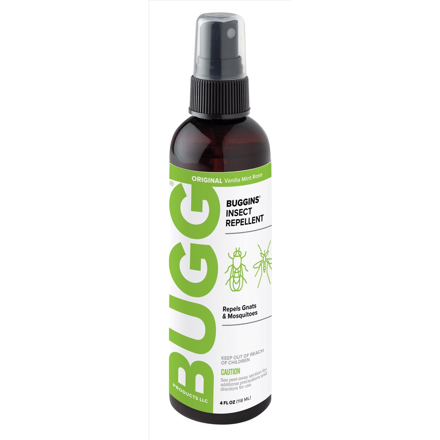 BUGG BUGGINS Original Insect Repellent Liquid For Gnats/No-See-Ums 4 oz