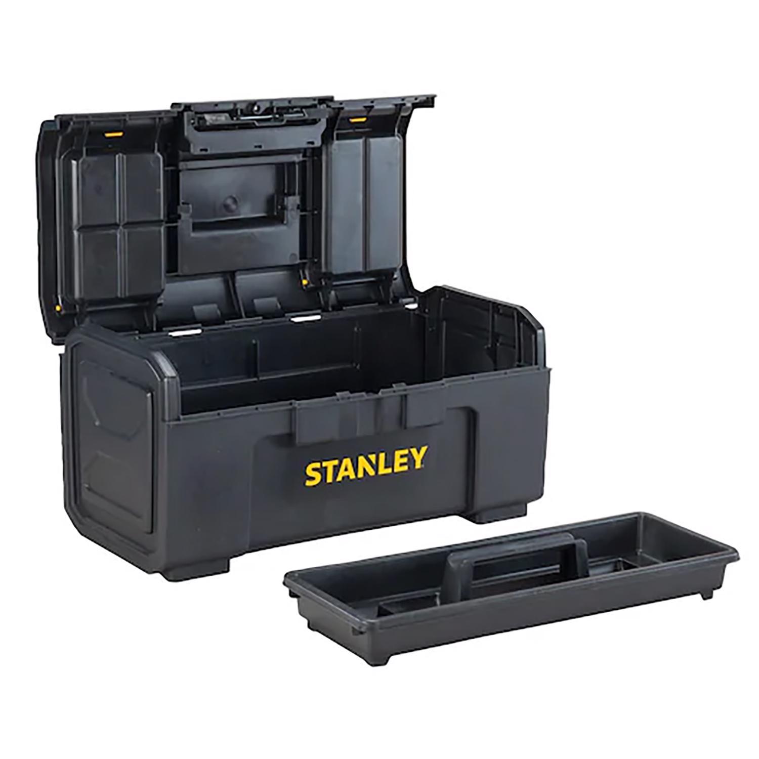 STANLEY 19 in. Tool Box Black/Yellow