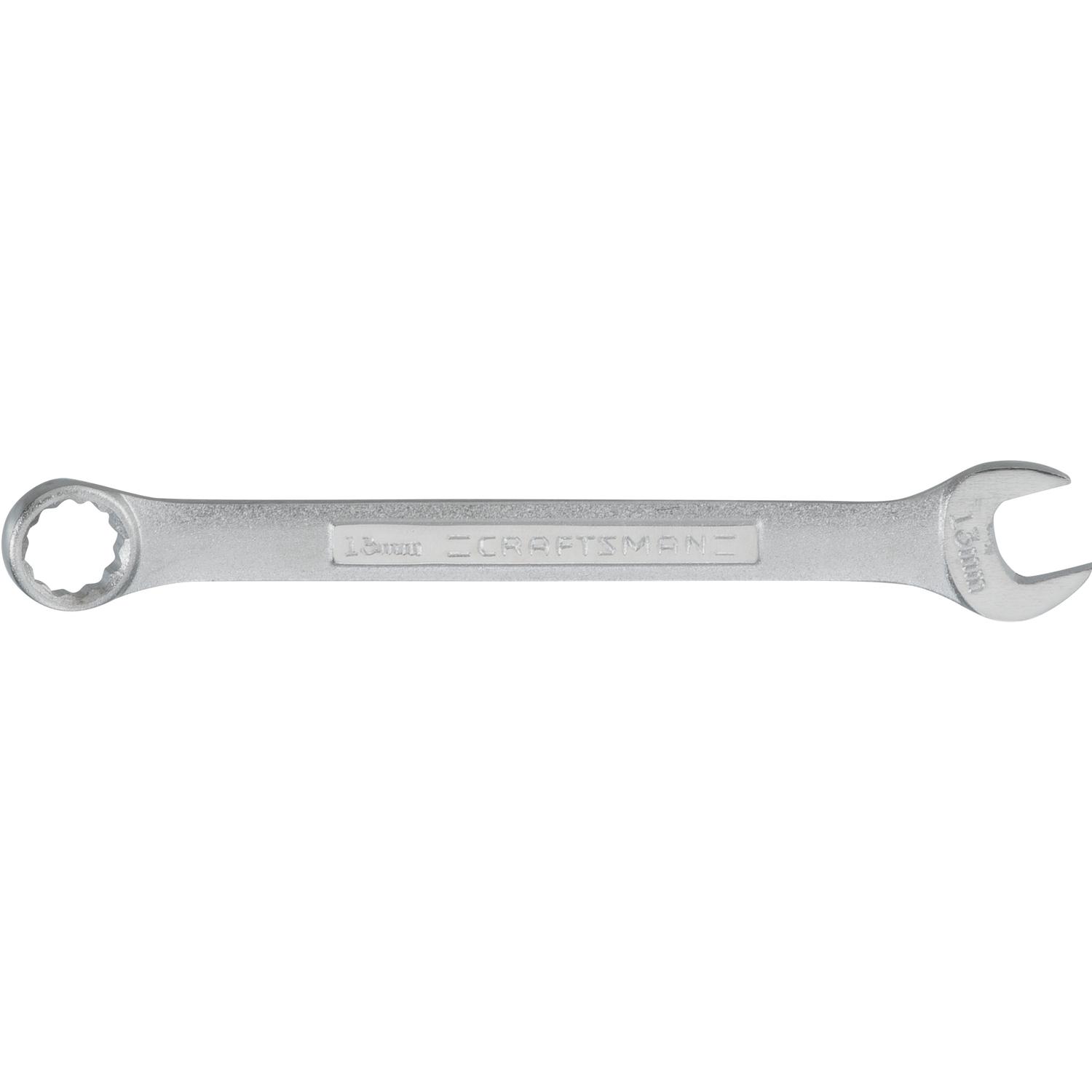 CRAFTSMAN 13 mm X 13 mm 12 Point Metric Combination Wrench 6.5 in. L 1 pc