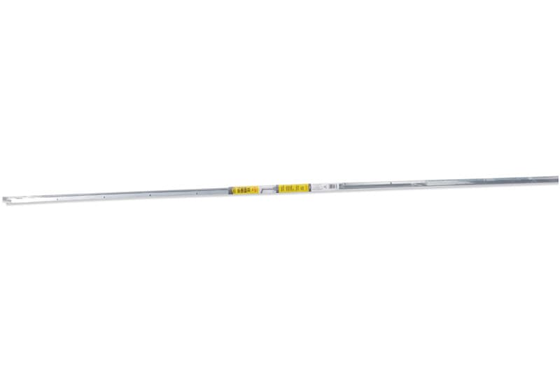 M-D Silver Aluminum/Vinyl Weatherstrip For Door Jambs 1 in. L X 0.25 in.