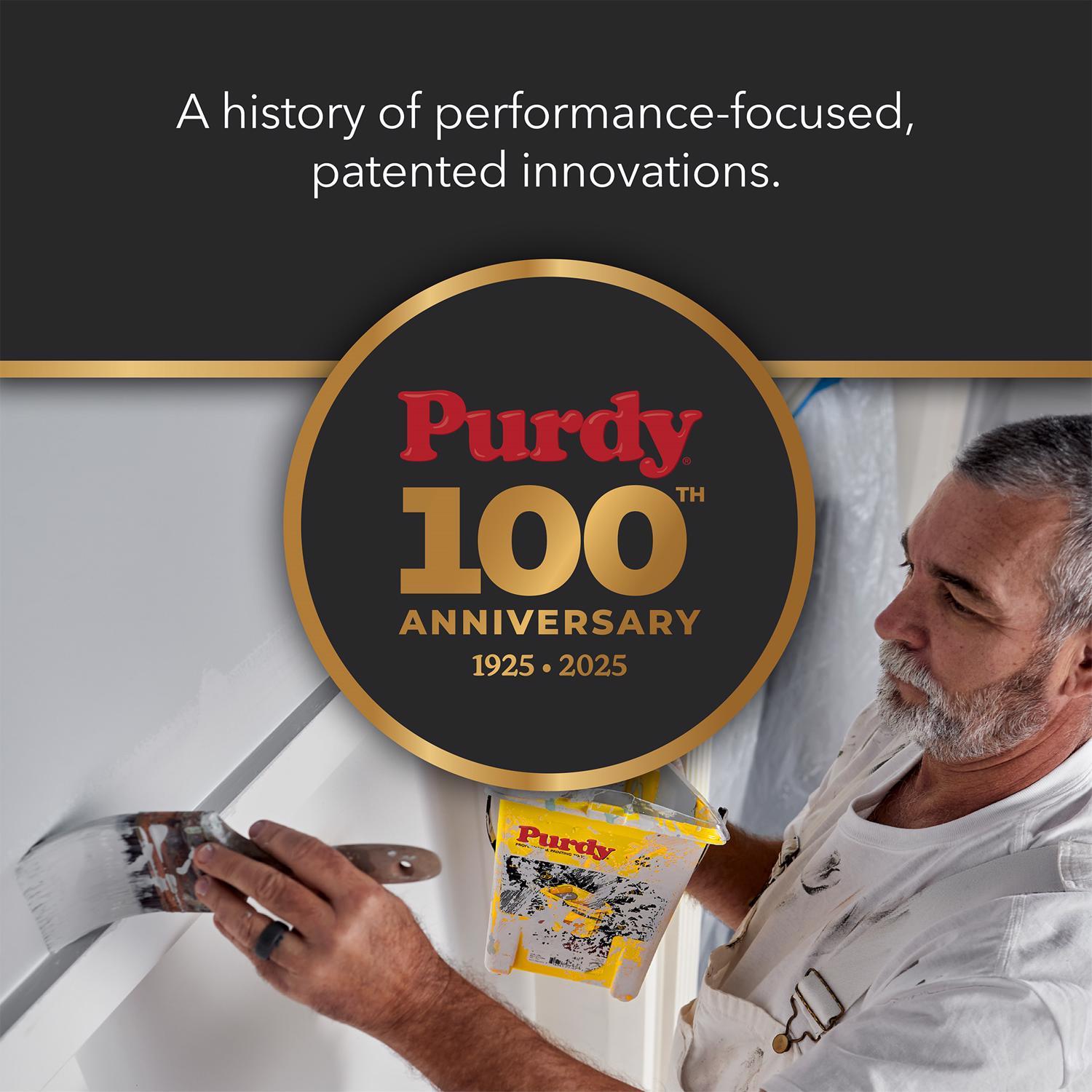 Purdy Pail Yellow 1 qt Plastic