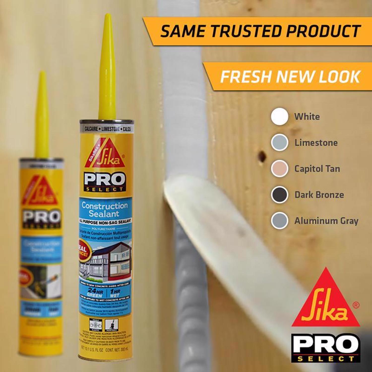 Sika Pro Limestone Polyurethane Construction Sealant 10.1 oz