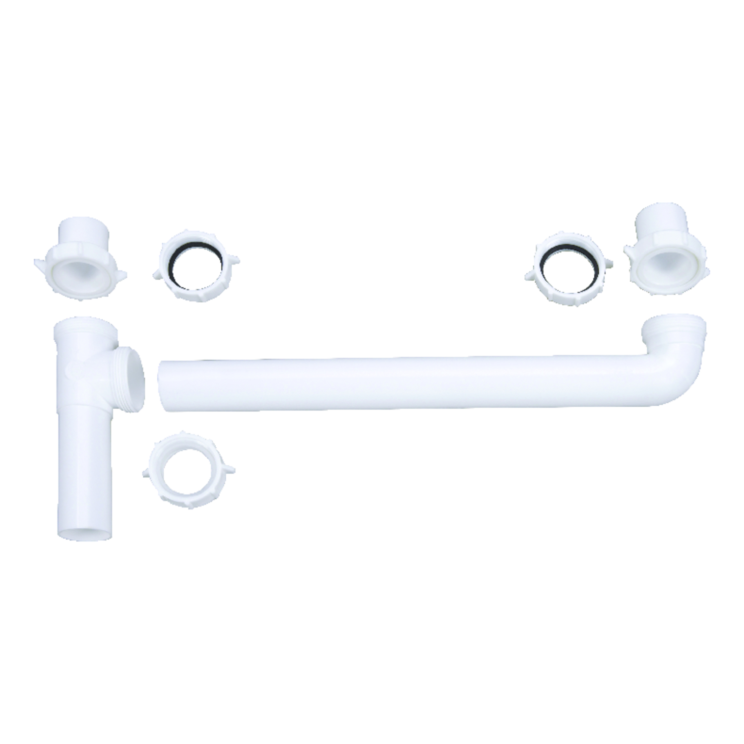 Ace 1-1/2 in. D X 16 in. L Plastic Continuous Waste Outlet