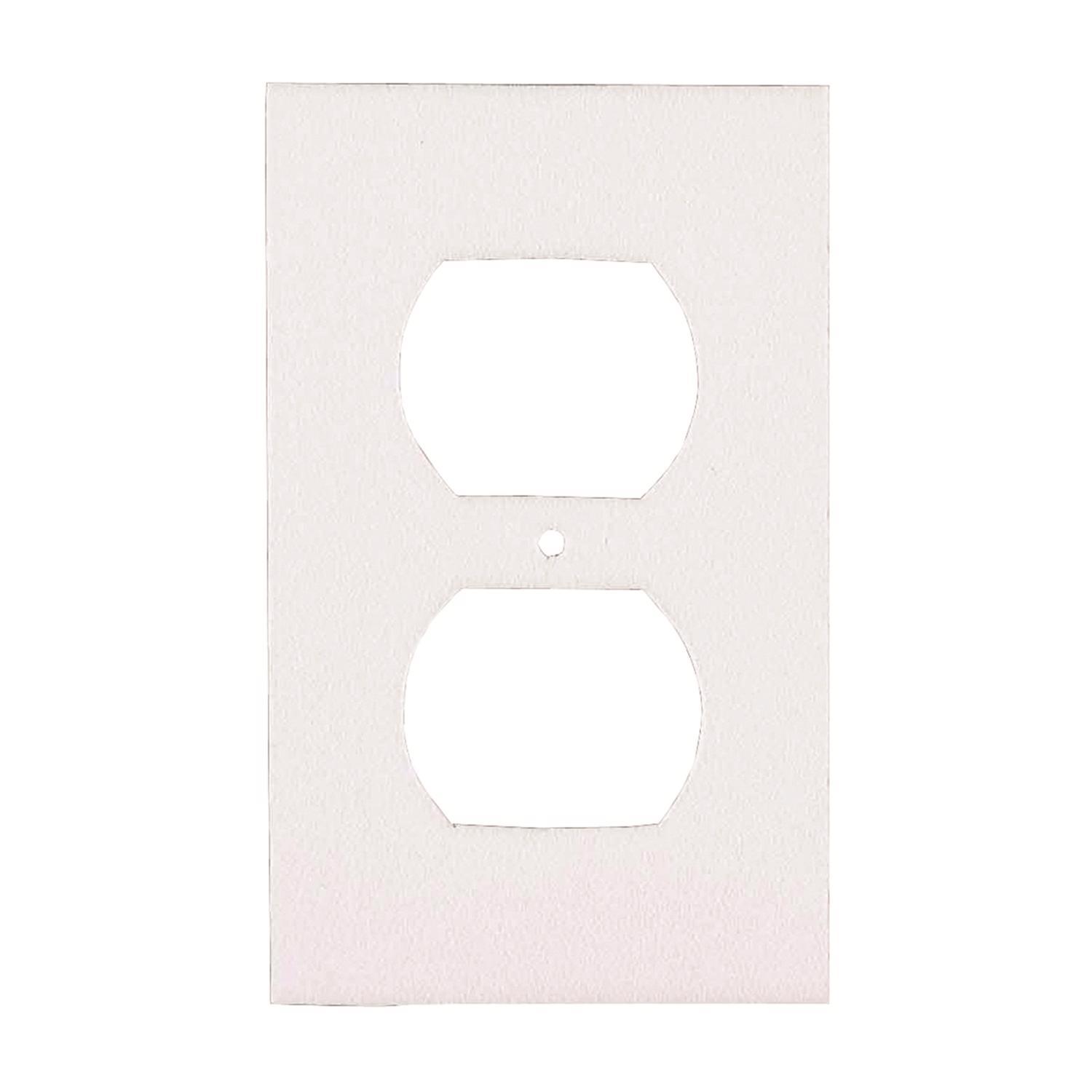M-D Building Products White Foam Wall Plate Sealers 6 pk