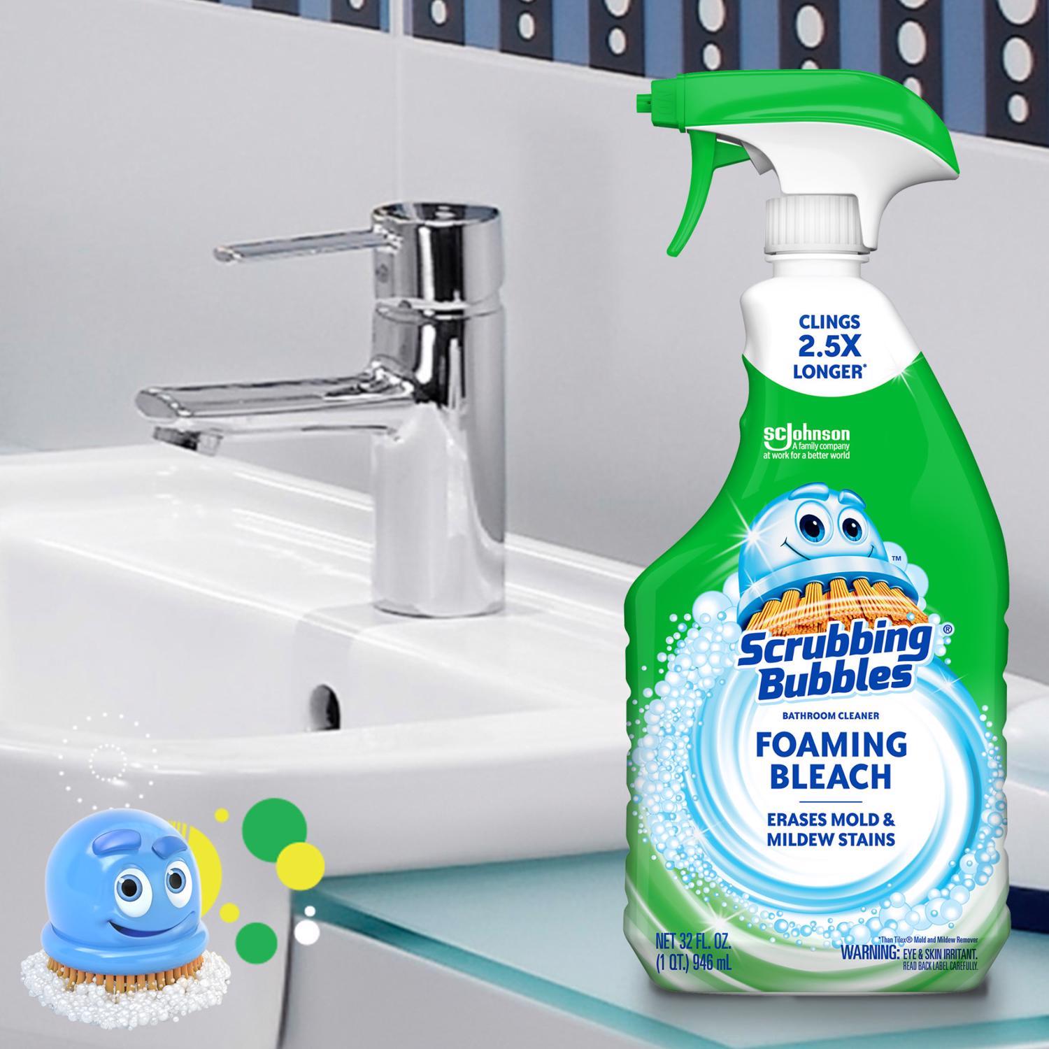 Scrubbing Bubbles No Scent Bathroom Cleaner 32 oz Foam