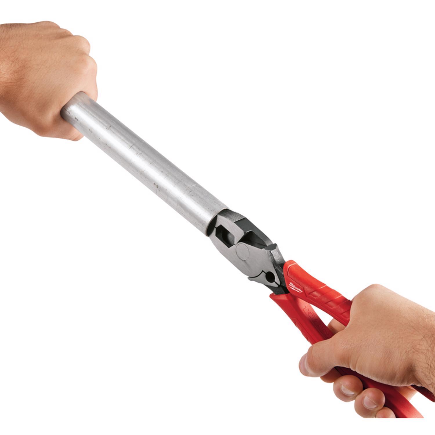 Milwaukee 9 in. Forged Alloy Steel High Leverage Linesman Pliers