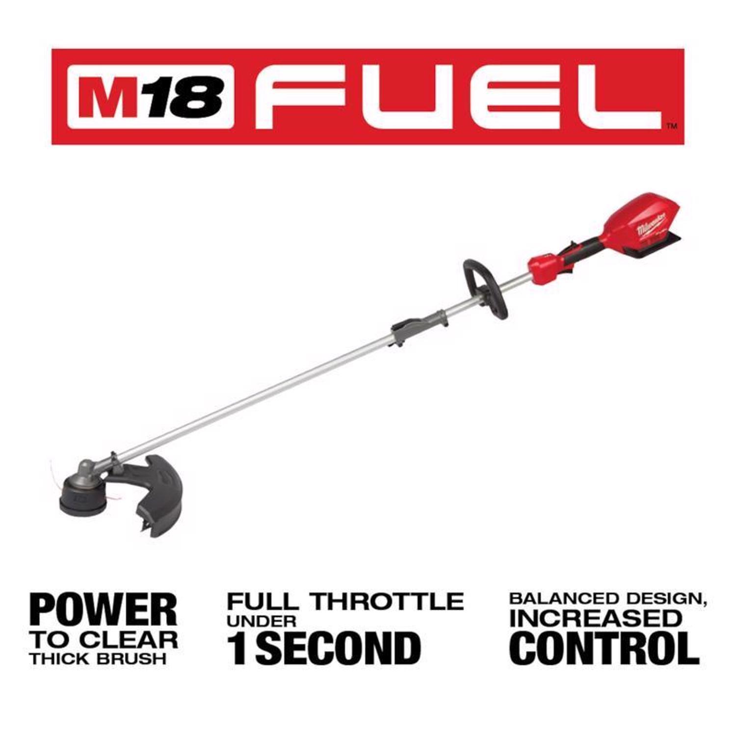 Milwaukee M18 FUEL Quik-Lok 2825-20ST 16 in. 18 V Battery String Trimmer Tool Only
