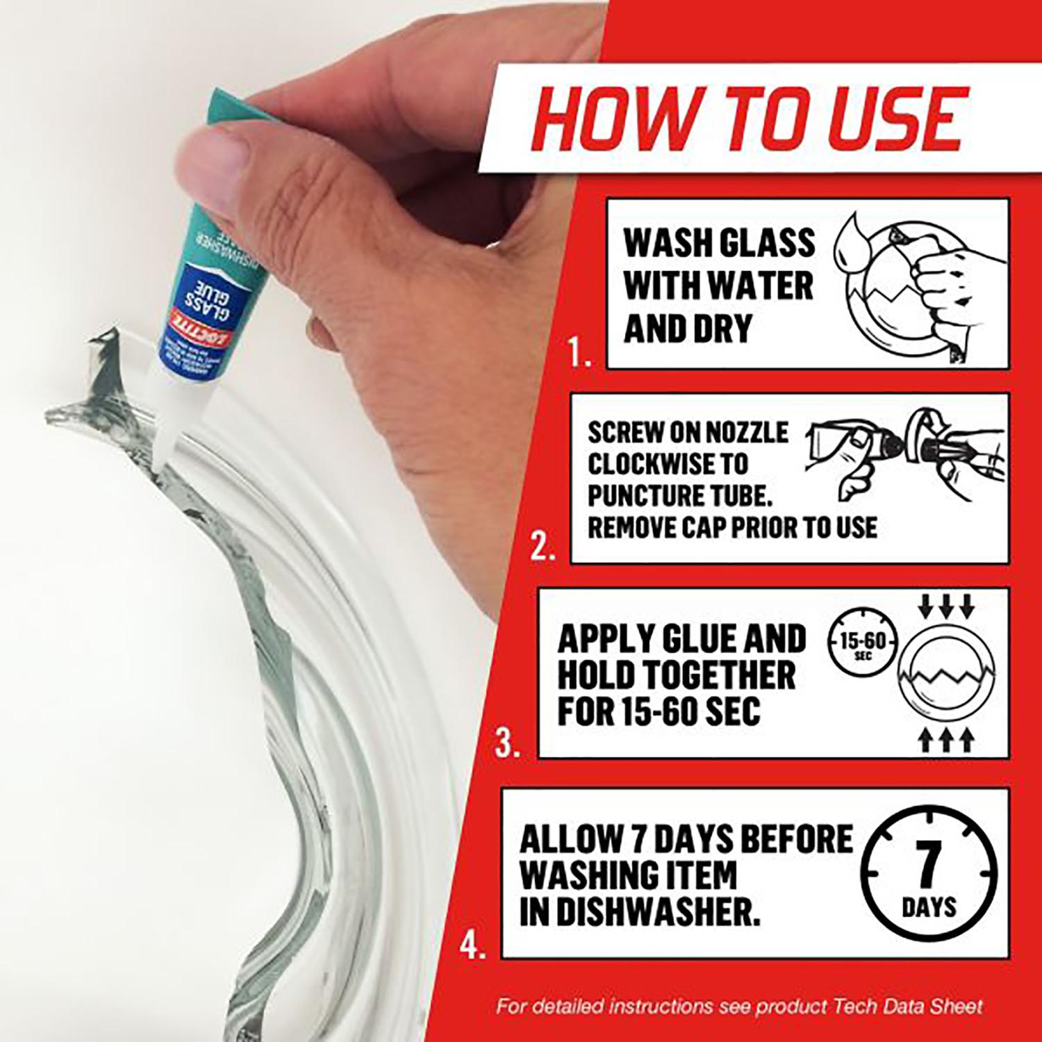 Loctite Glass Glue High Strength Glue Clear Glass Glue 2 gm