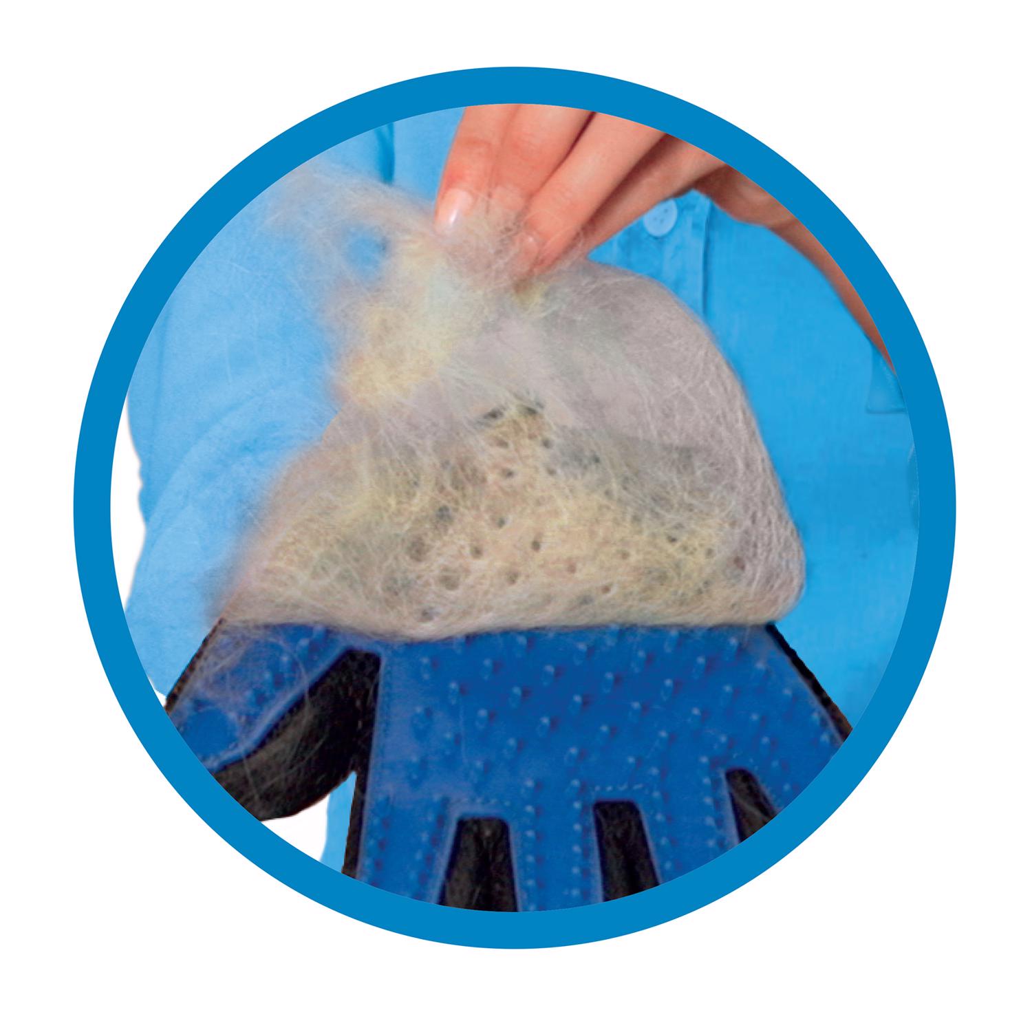 True Touch As Seen On Tv Blue Cat/Dog Grooming Mitt 1 Pack