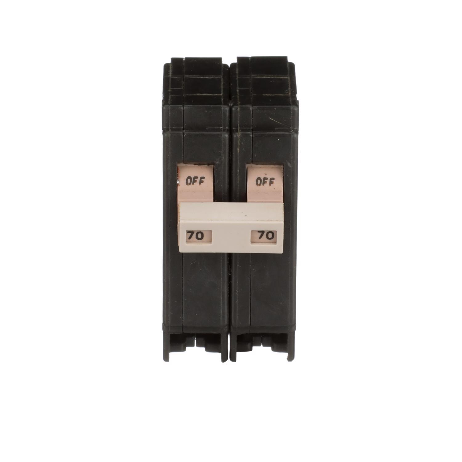 Eaton 70 amps Plug In 2-Pole Circuit Breaker