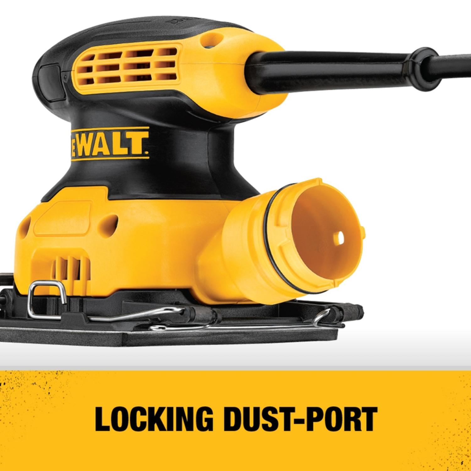 DeWalt Corded 2.3 amps 1/4 Sheet Sander