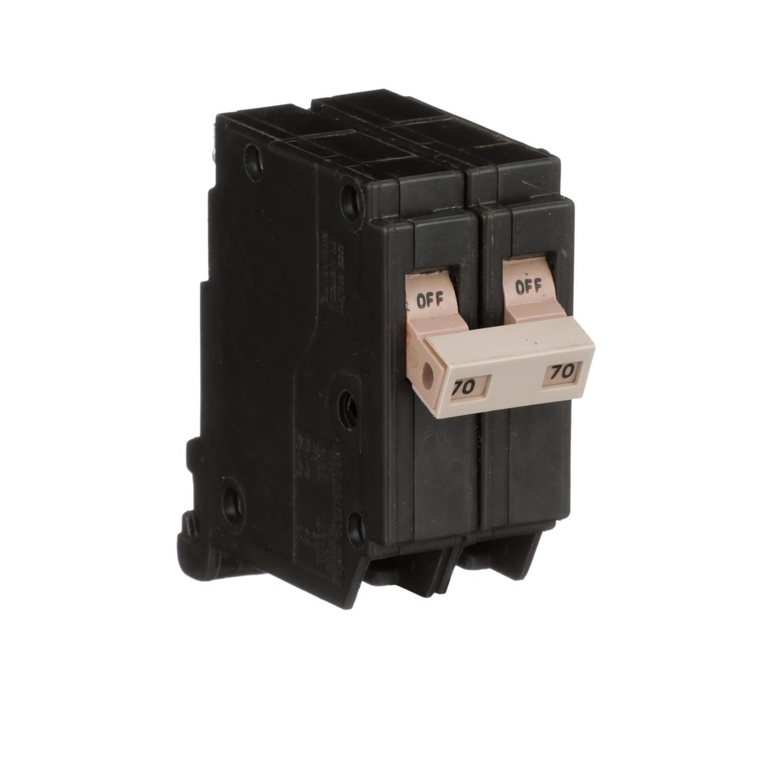 Eaton 70 amps Plug In 2-Pole Circuit Breaker