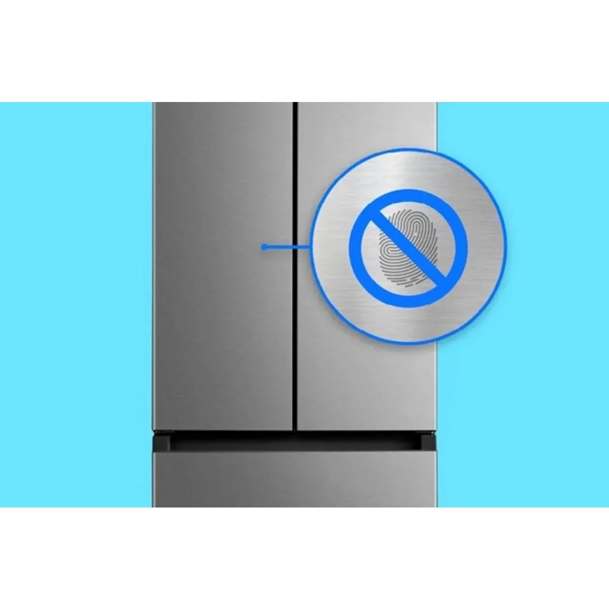 Midea 30 in. Freestanding French Door Refrigerator with 18.4 cu. ft. Capacity