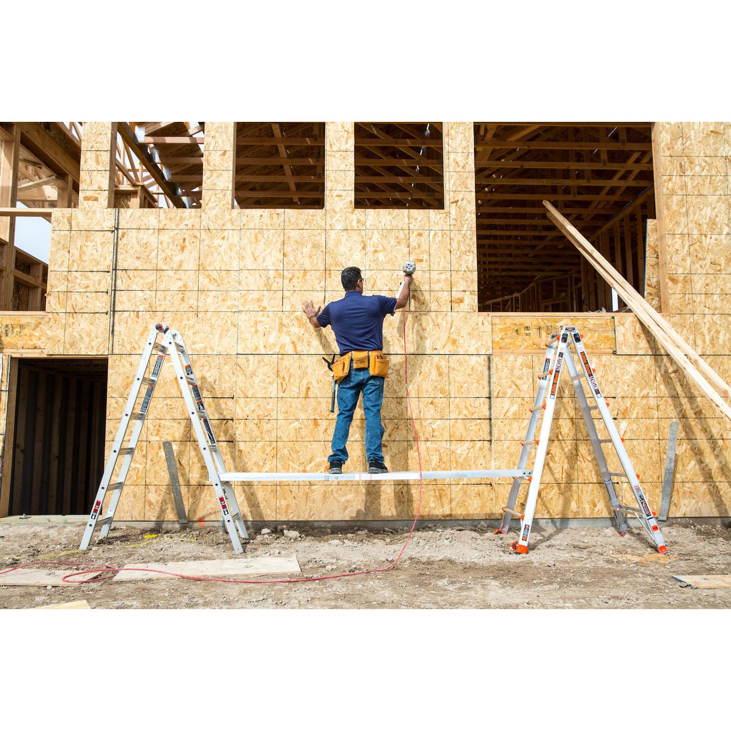 Little Giant Ladder Systems Aluminum Trestle Brackets 2 pk