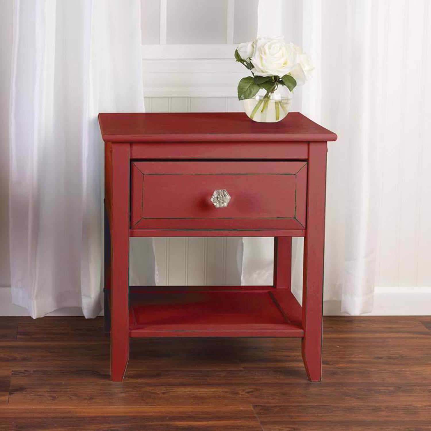 Rust-Oleum Chalked Ultra Matte Farmhouse Red Water-Based Acrylic Chalk Paint 30 oz