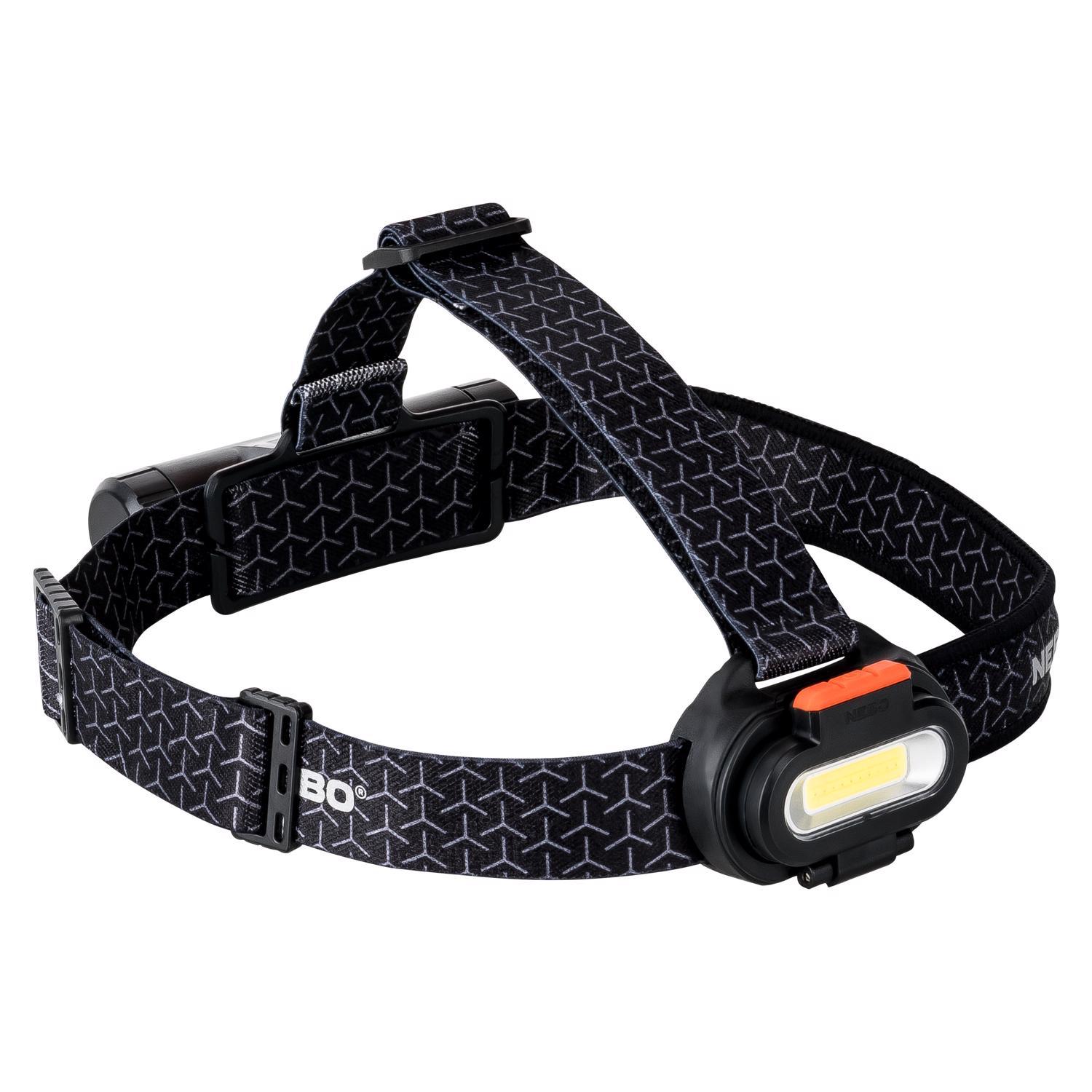 NEBO Einstein 1500 lm Black LED Rechargeable Head Lamp 18650 Battery