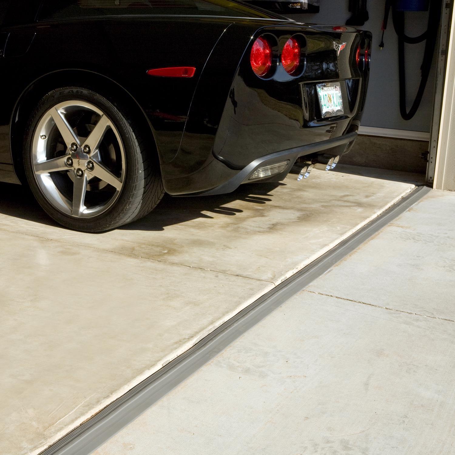 M-D Building Products Gray Vinyl Threshold For Garage Doors 120 in. L X 0.5 in.