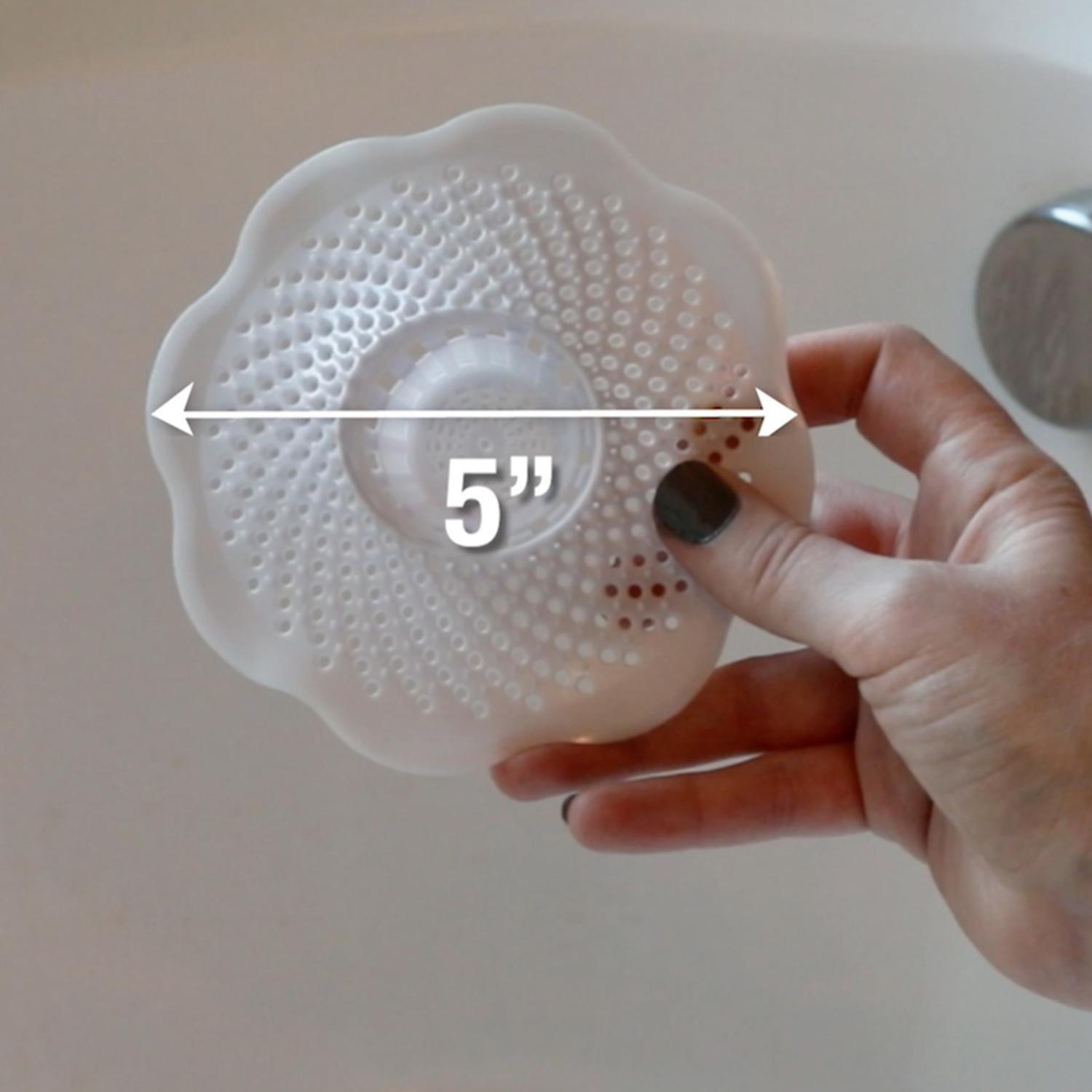 Ace White Plastic Hair Catcher