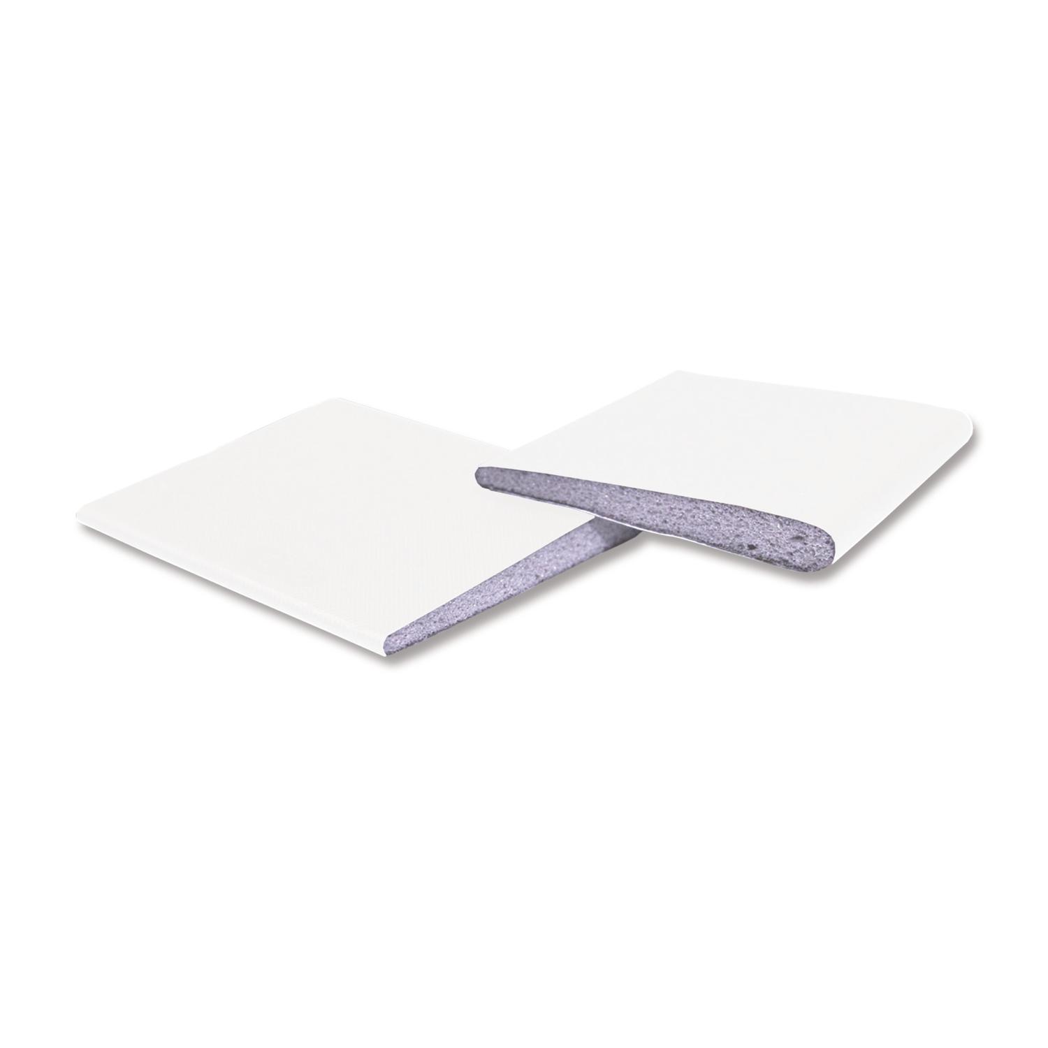 M-D White Foam/Vinyl Corner Weatherseals For Doors 1-3/4 in. L X 0.13 in.