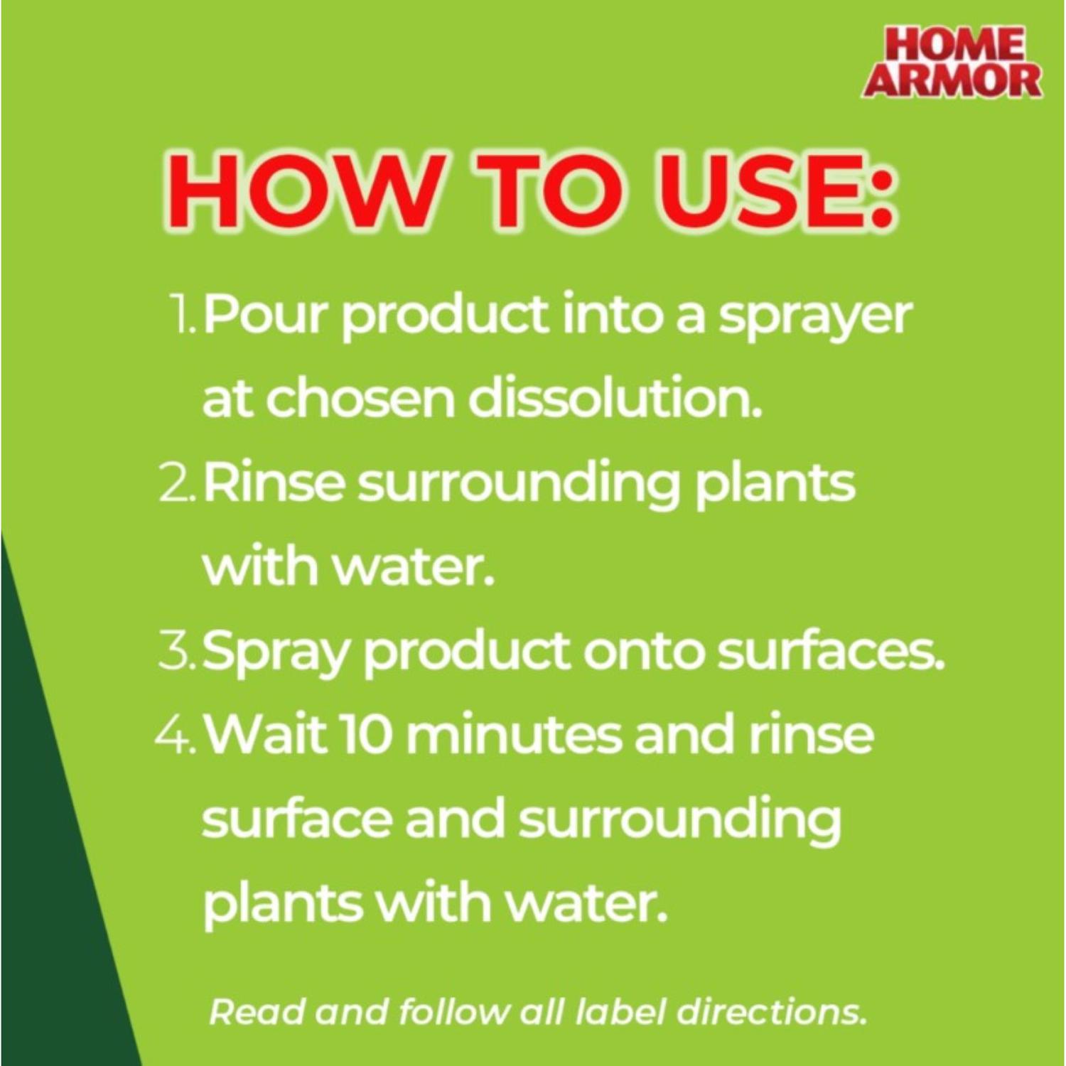 Home Armor Outdoor Cleaner Concentrate 1 gal Liquid