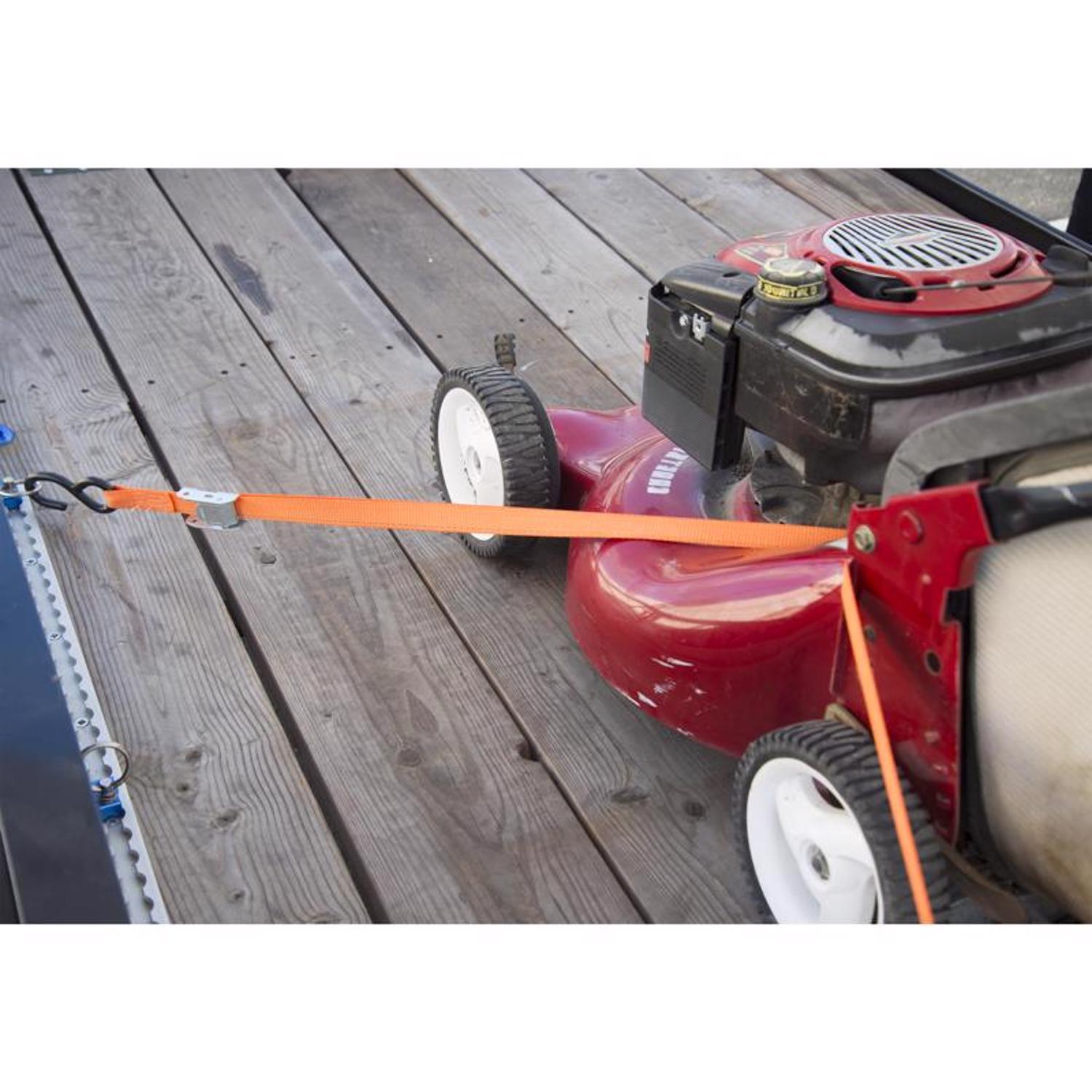Keeper 1 in. W X 6 ft. L Orange Tie Down Strap 300 lb 4 pk