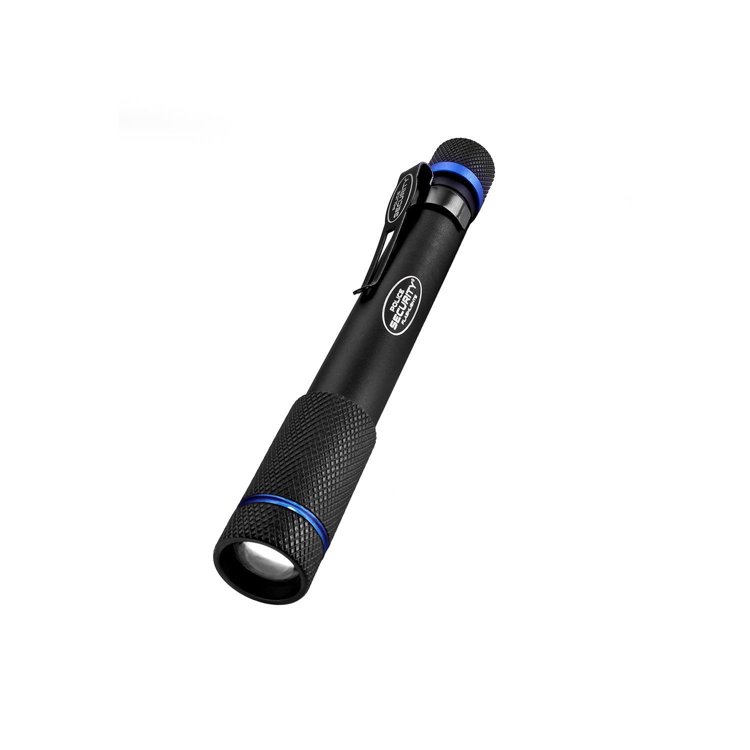 Police Security Aura 270 lm Black LED Pen Light