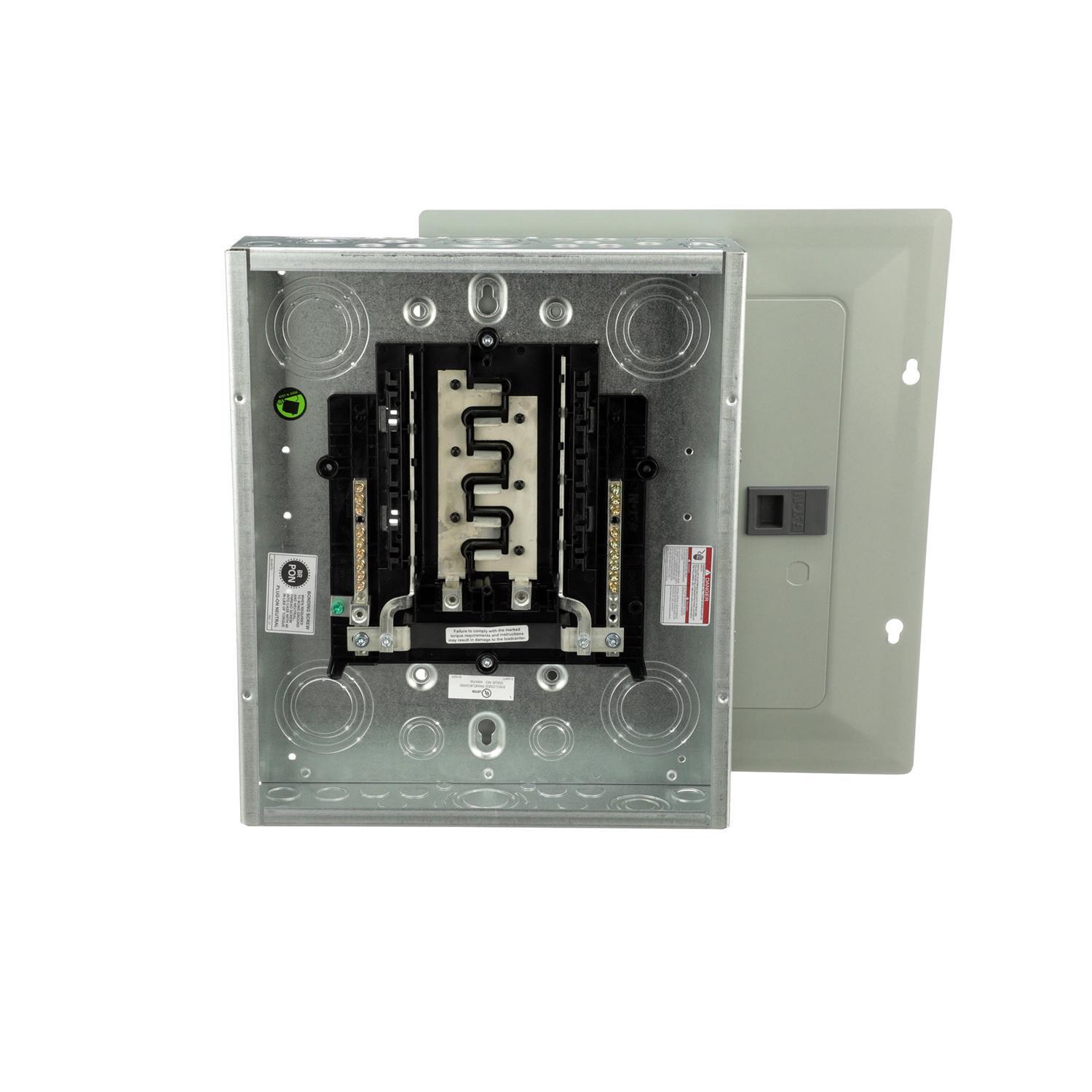 Eaton 125 amps 120/240 V 12 space 24 circuits Combination Mount Main Lug Load Center