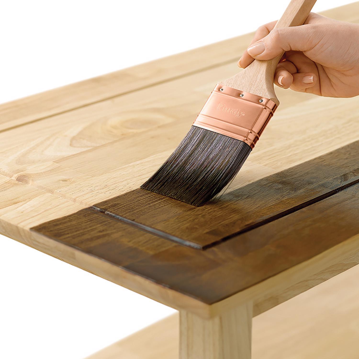 Minwax Wood Finish Semi-Transparent Espresso Oil-Based Penetrating Wood Stain 1/2 pt