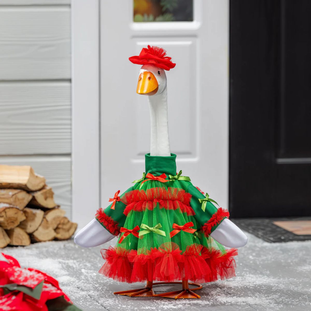 Evergreen Giddy the Goose Outfit Bows