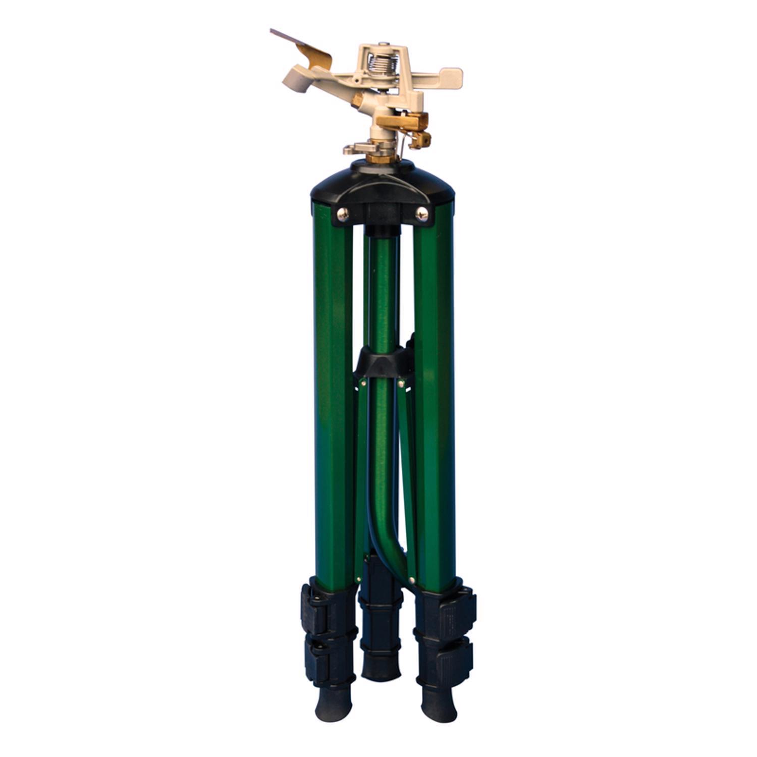 Ace Aluminum Tripod Base Impulse Sprinkler 6358 sq ft 1 pk
