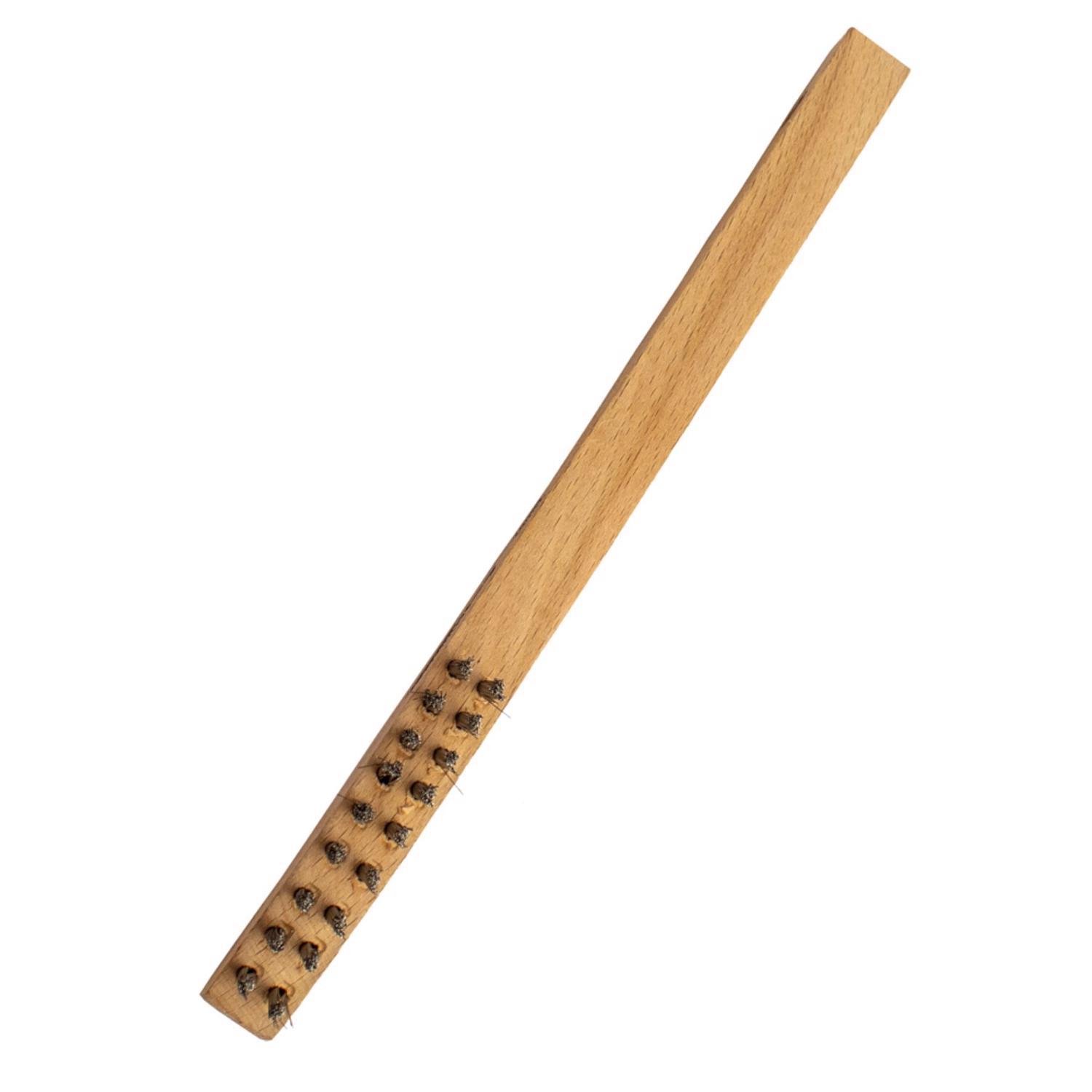 Forney 8-5/8 in. L X.15 in. W Scratch Brush Stainless Steel 1 pc