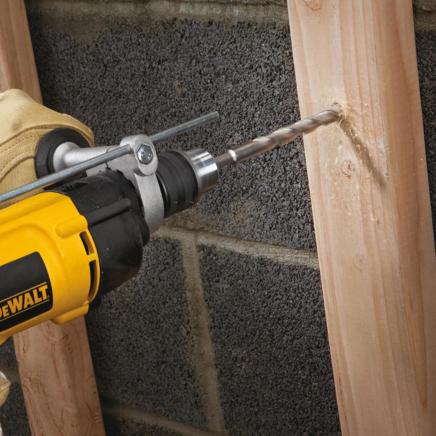 DEWALT 3/8 in. X 5-1/4 in. L Carbide Tipped Masonry Drill Bit Hex Shank 1 pc