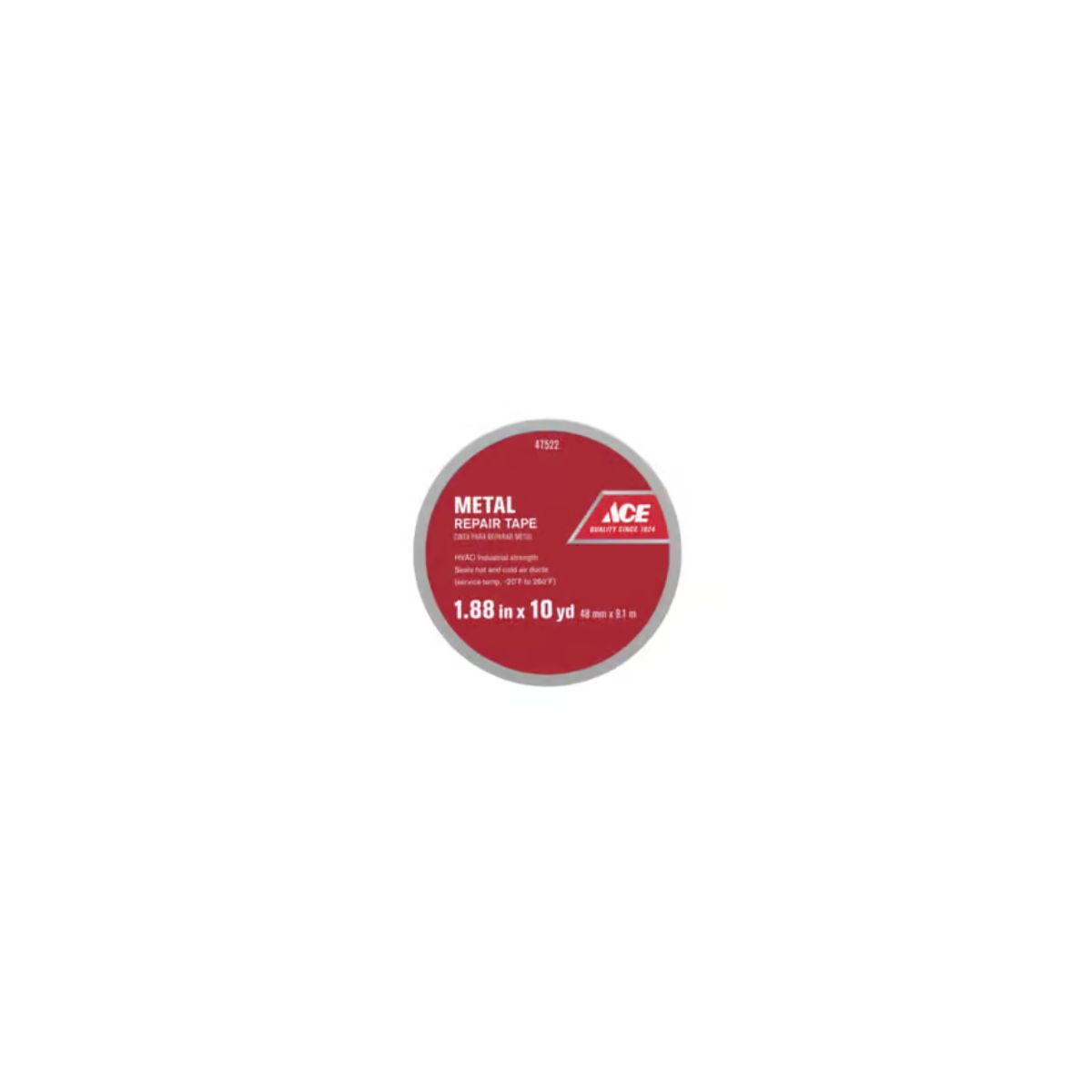 Ace 1.88 in. W X 10 yd L Silver Metal Repair Tape