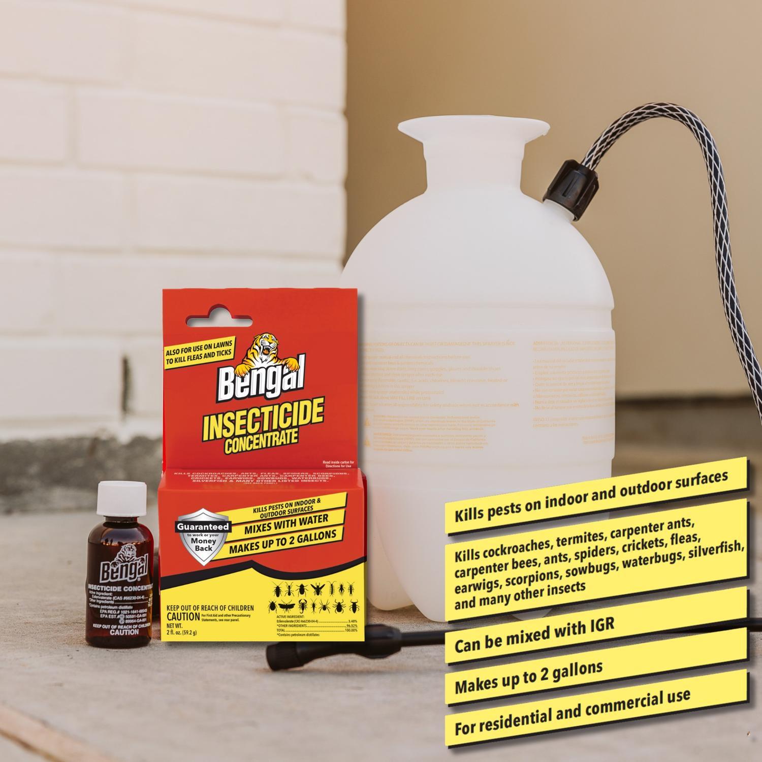 Bengal Insect Killer Liquid Concentrate 2 oz